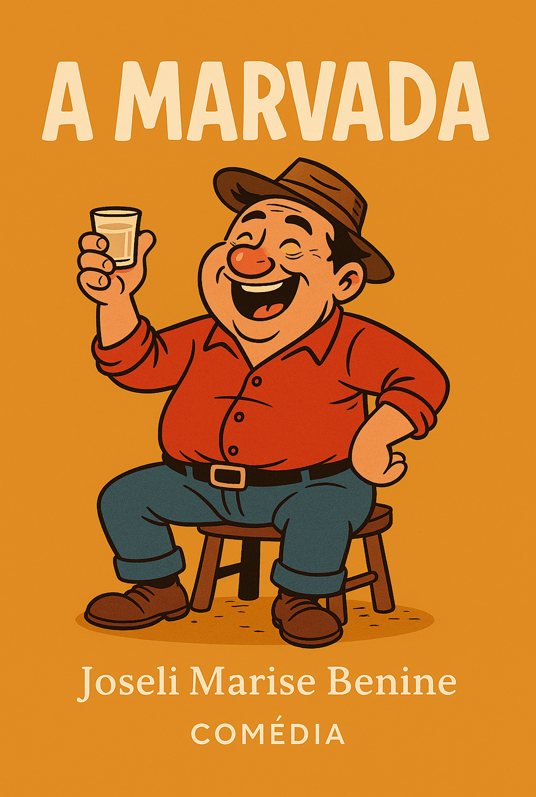 Capa do livro A Marvada